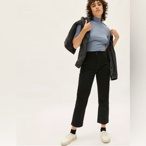 Everlane Straight-Leg Crop Pant